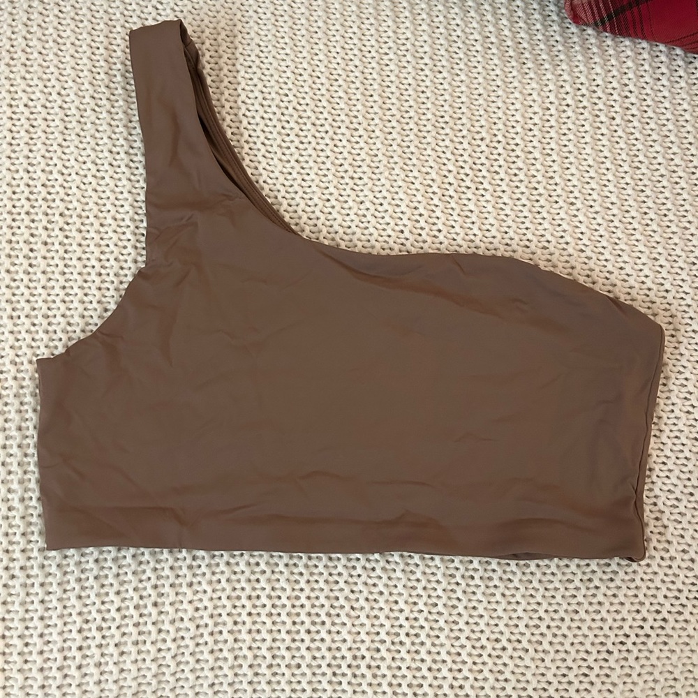 Girlfriend collective equator caspian bikini top